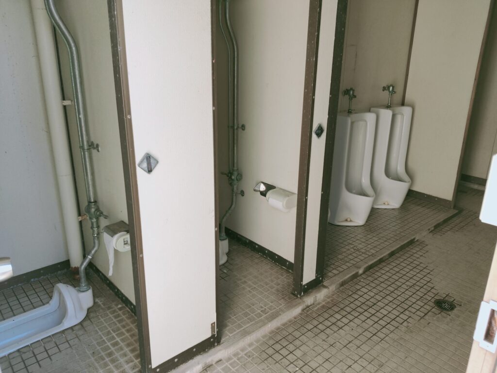 福泊キャンプ場　トイレ